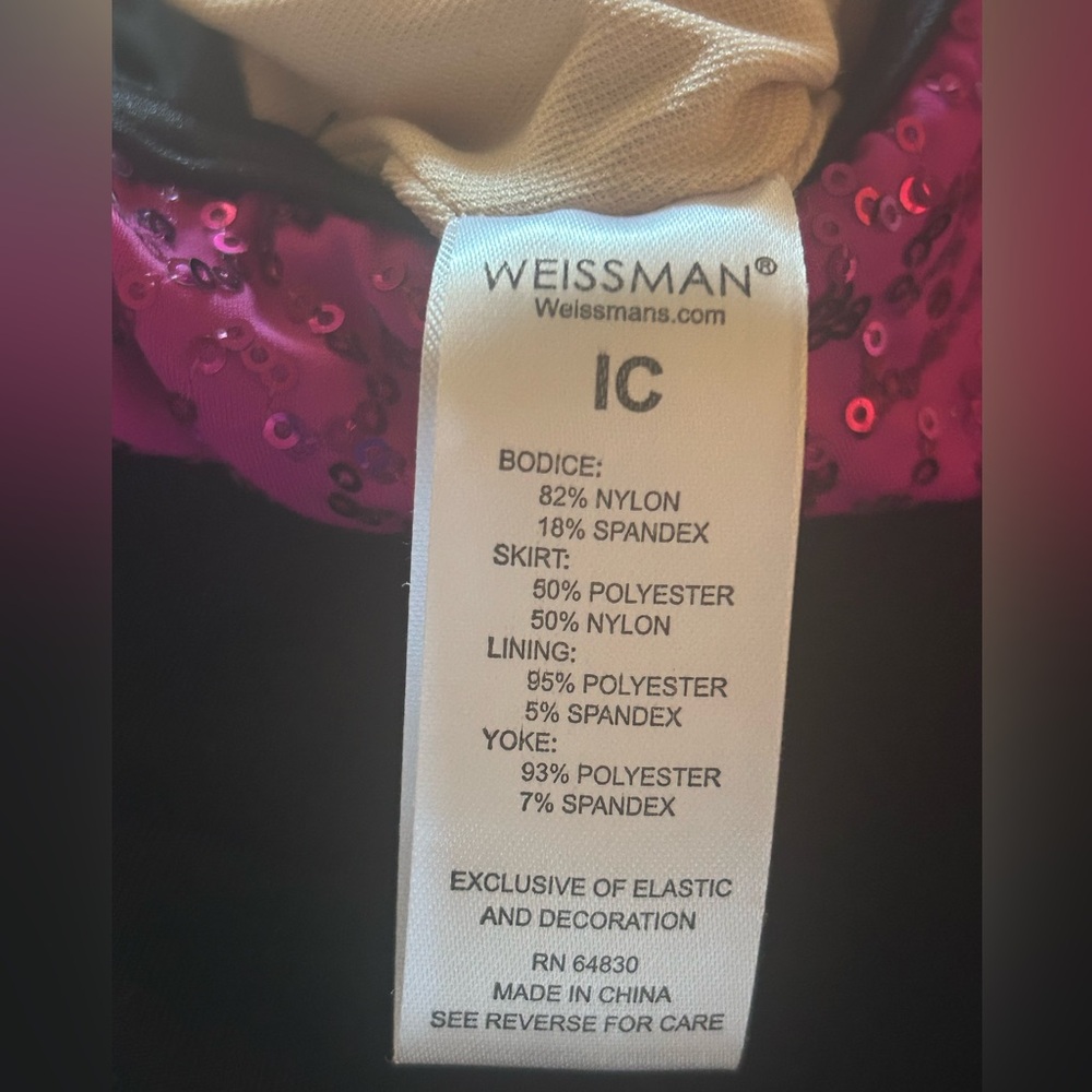 HUGE SALE! GORGEOUS WEISSMAN RECITAL DANCEWEAR IC EXCELLENT! - Picture 11 of 12
